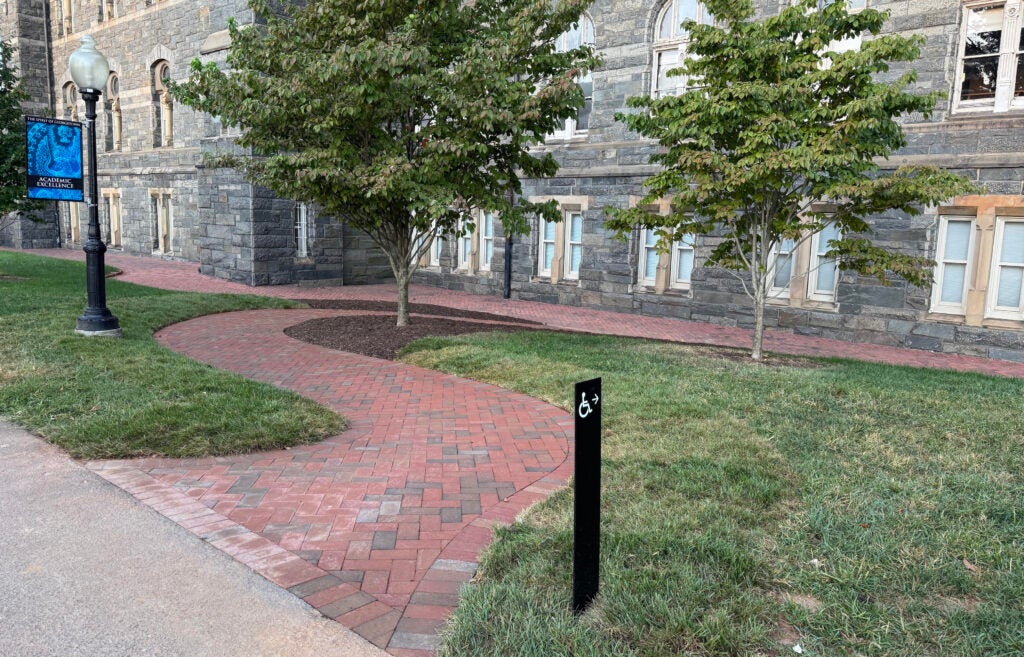 New Accessible Path to Healy Ground Floo